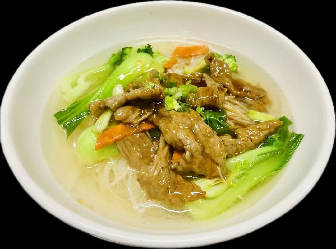 Beef Soup Noodles/ / Soupe de Nouilles au Boeuf