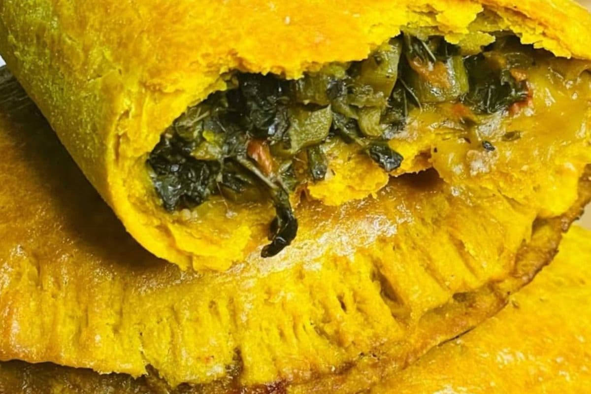 Jamaican Callaloo Patty