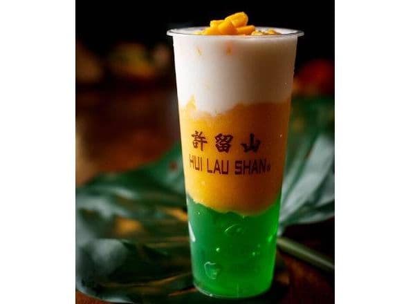 Mango Coconut with Aloe Jelly
