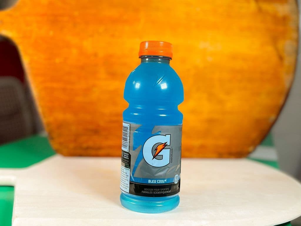 Blue Gatorade BTL