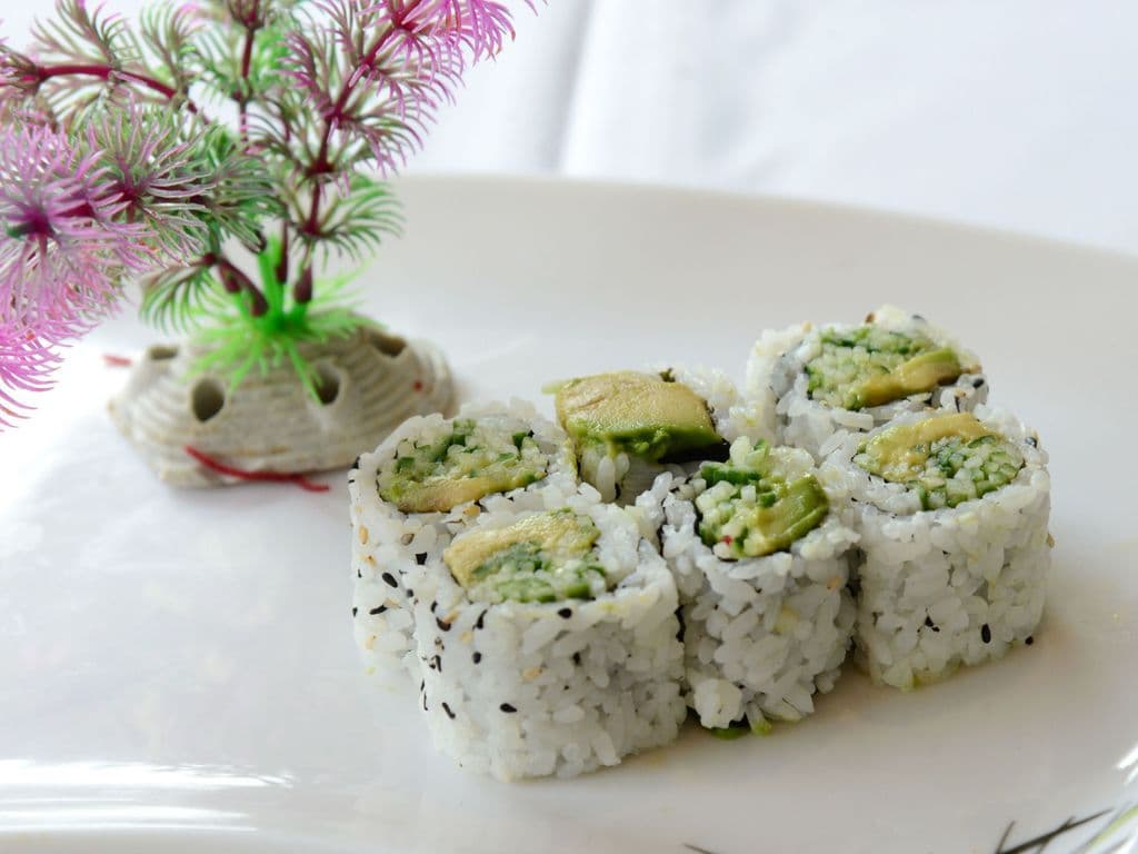 Cucumber Avocado Roll