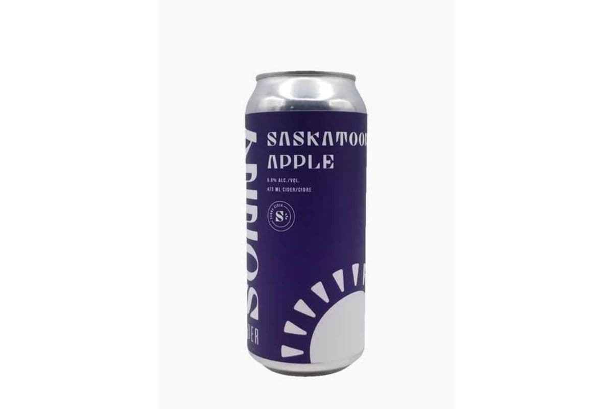 Sunny Cider Saskatoon Apple Cider (4 Cans) (4 x 473ML)