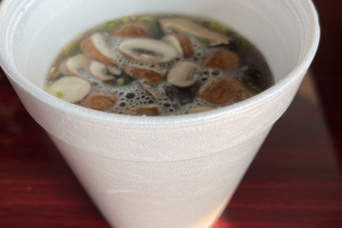 Miso Soup with Organic Mushroom