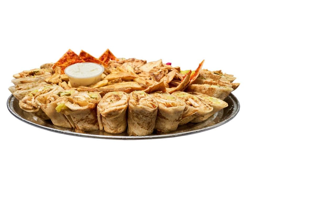 Chicken Shawarma SAJ Platter