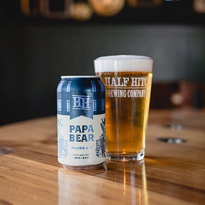 Papa Bear Prairie Ale - 1 L Crowler