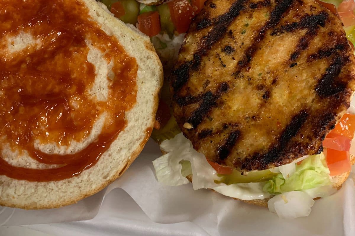 Chicken burger sandwich