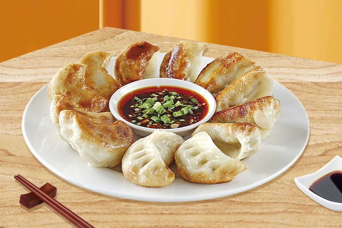 C3. Celery and Pork Pan-Fried Dumpling