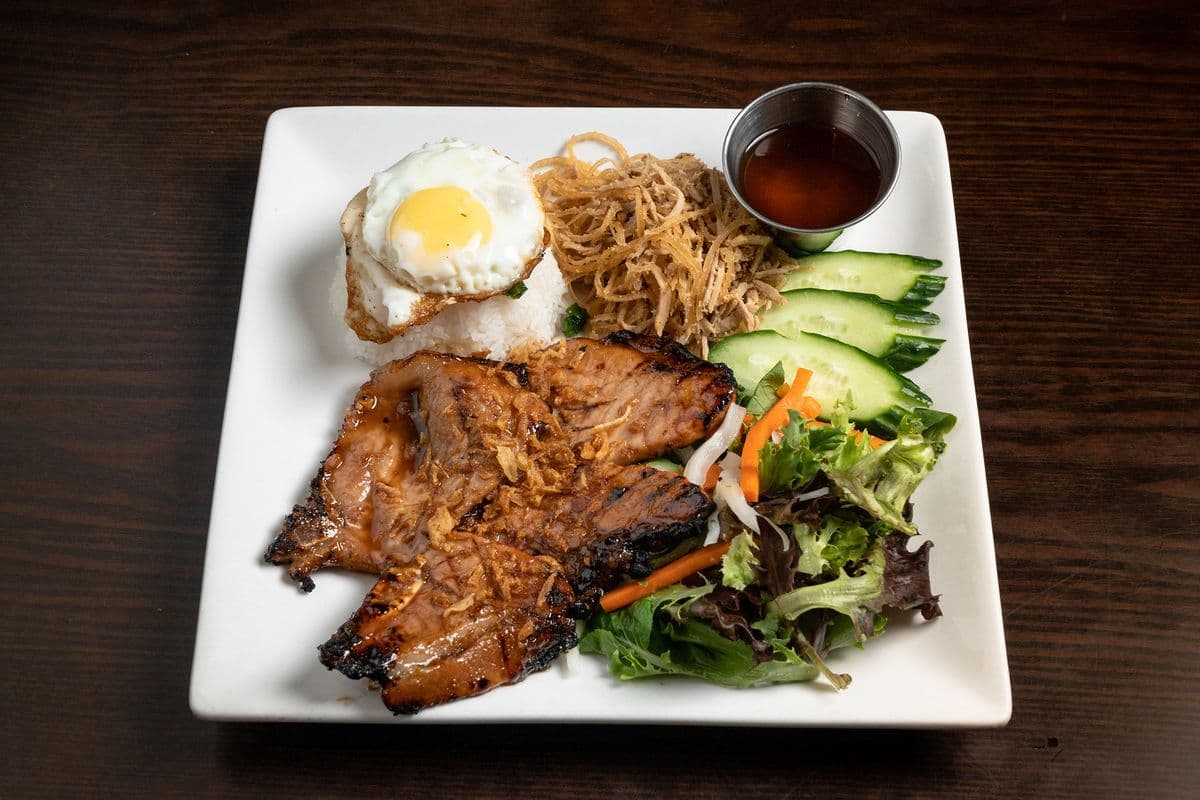52. Grilled Pork Chop Special