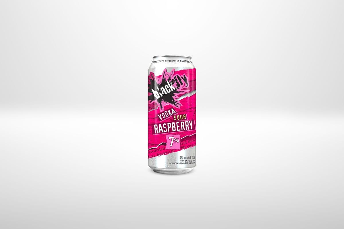 Black Fly Vodka Sour Raspberry (1 x 473 ml)