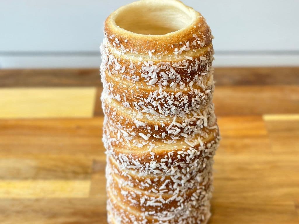 Coconut Chimney Cake