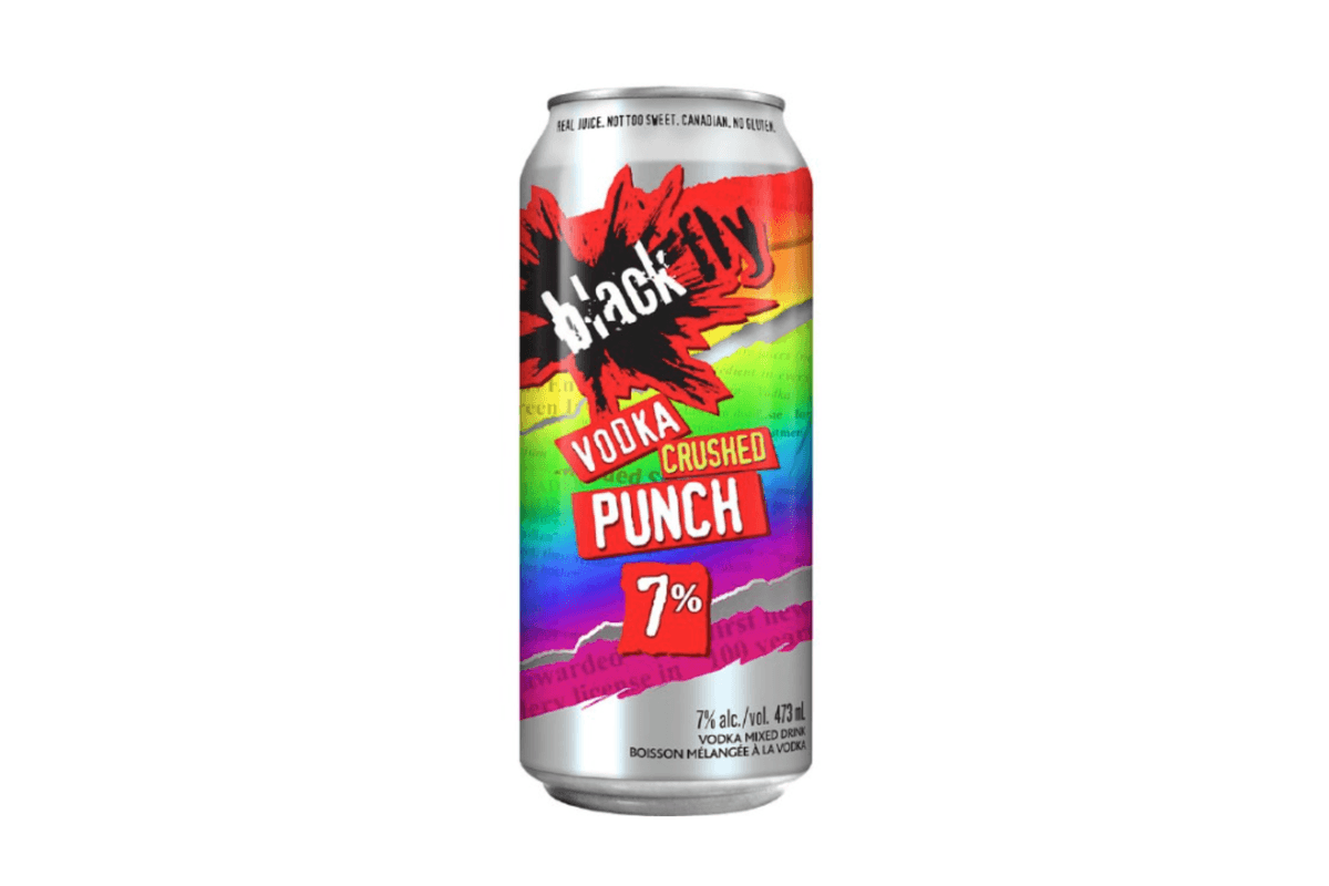 1c Black Fly Fruit Punch (1 x 473mL)