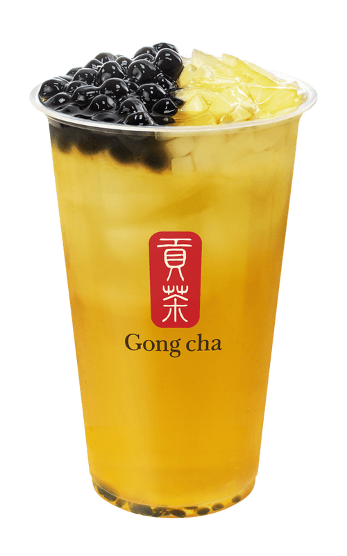 Passionfruit Green Tea with QQ Jelly