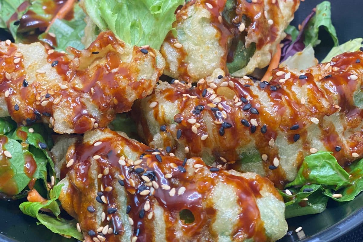 Spicy Avocado Tempura