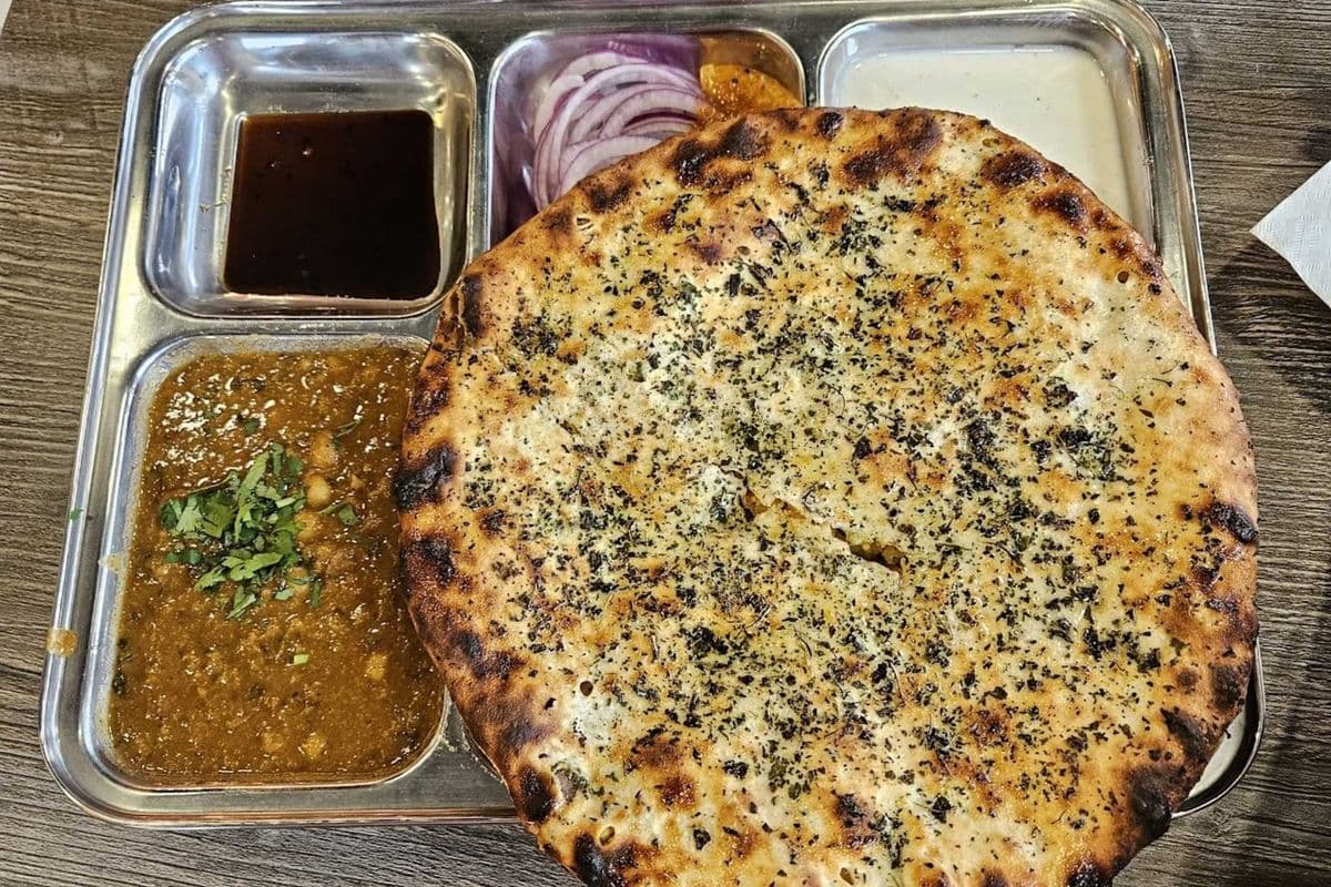 Amritsari Kulcha with Channa