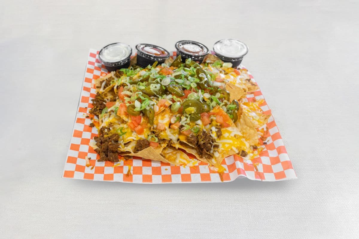 Loaded Cheese Nachos