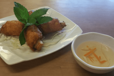 5. Minced Shrimp on Sugar Cane (4 pcs)
