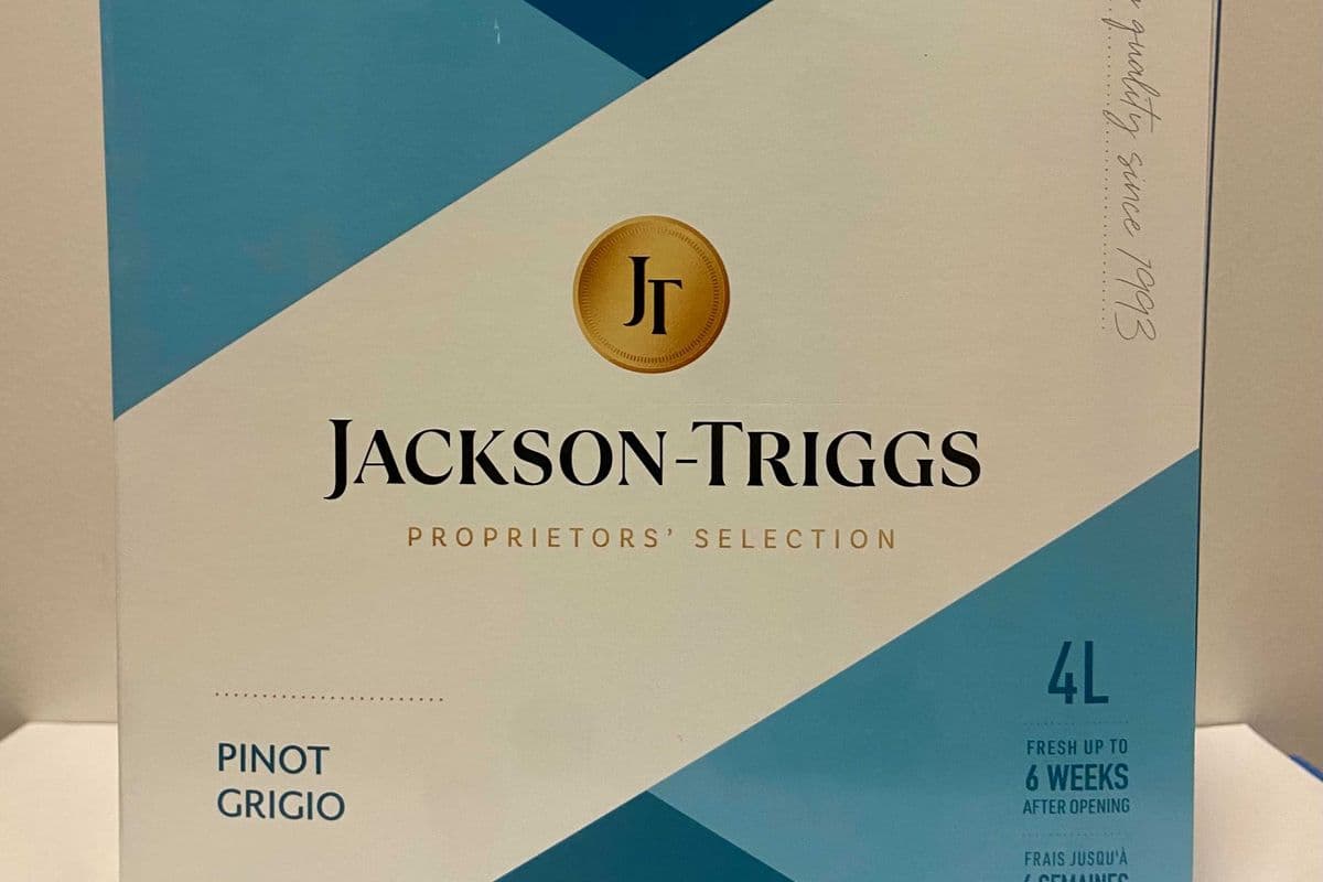 JACKSON TRIGGS PINOT GRIGIO (4L) (1 x 4L)