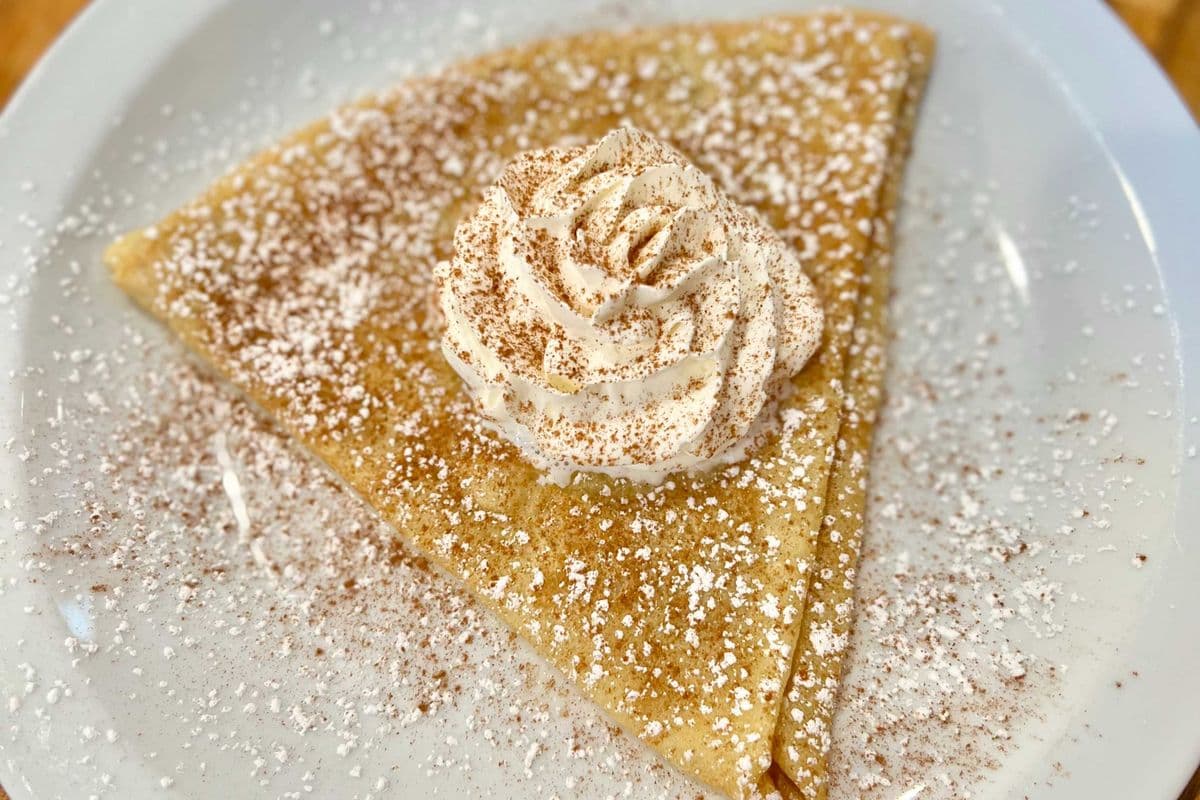 Cinnamon Sugar Crepe