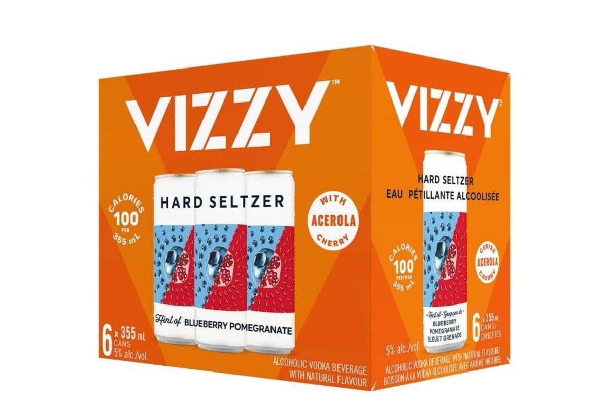VIZZY BLUEBERRY POMOGRANATE 6*355ML (1 x 355ML)