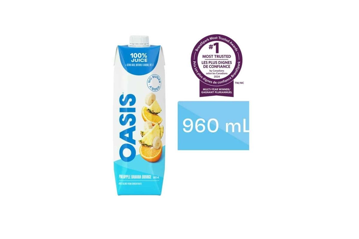 OASIS PINEAPPLE BANANA ORANGE (960ML)