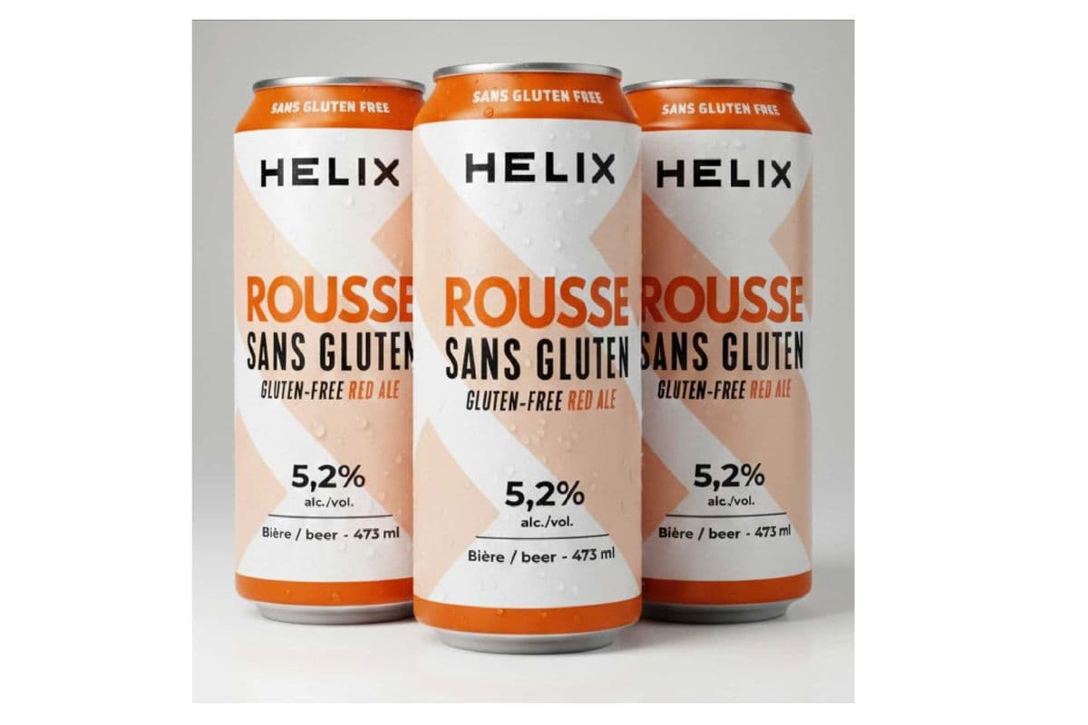 HELIX ROUSSE - RED ALE (GLUTEN FREE) 4 PACK (4 x 473 ML)