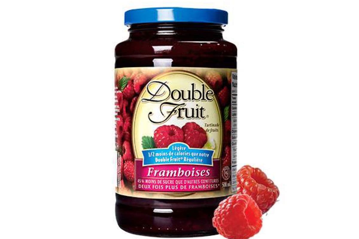 Double Fruit - Tartinade Légère aux Framboises / Raspberry Light Spread (500 ml)