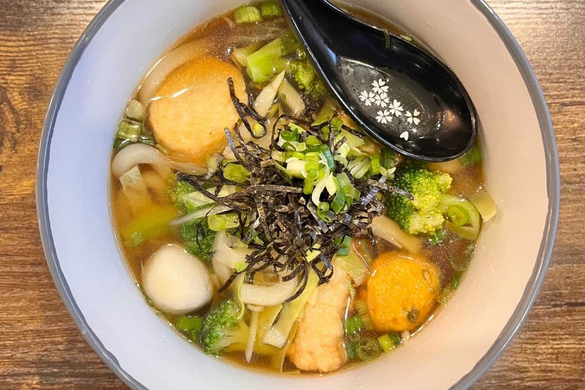 10. Odeng Soup Udon