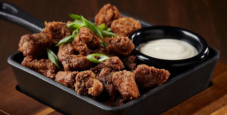 Crackling Sirloin Bites