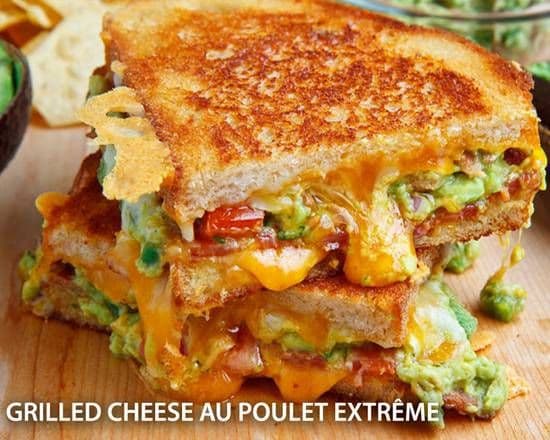 Trio Extrême de Poulet Grillé au Fromage / Grilled Cheese Chicken Extrême
