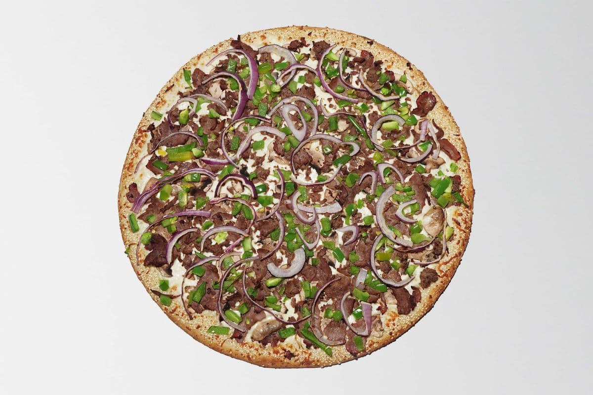 X-Large Philly Steak Pizza