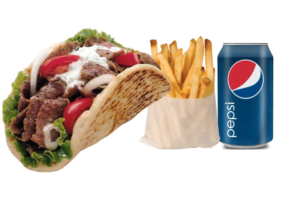 Gyro Pita Wrap Combo