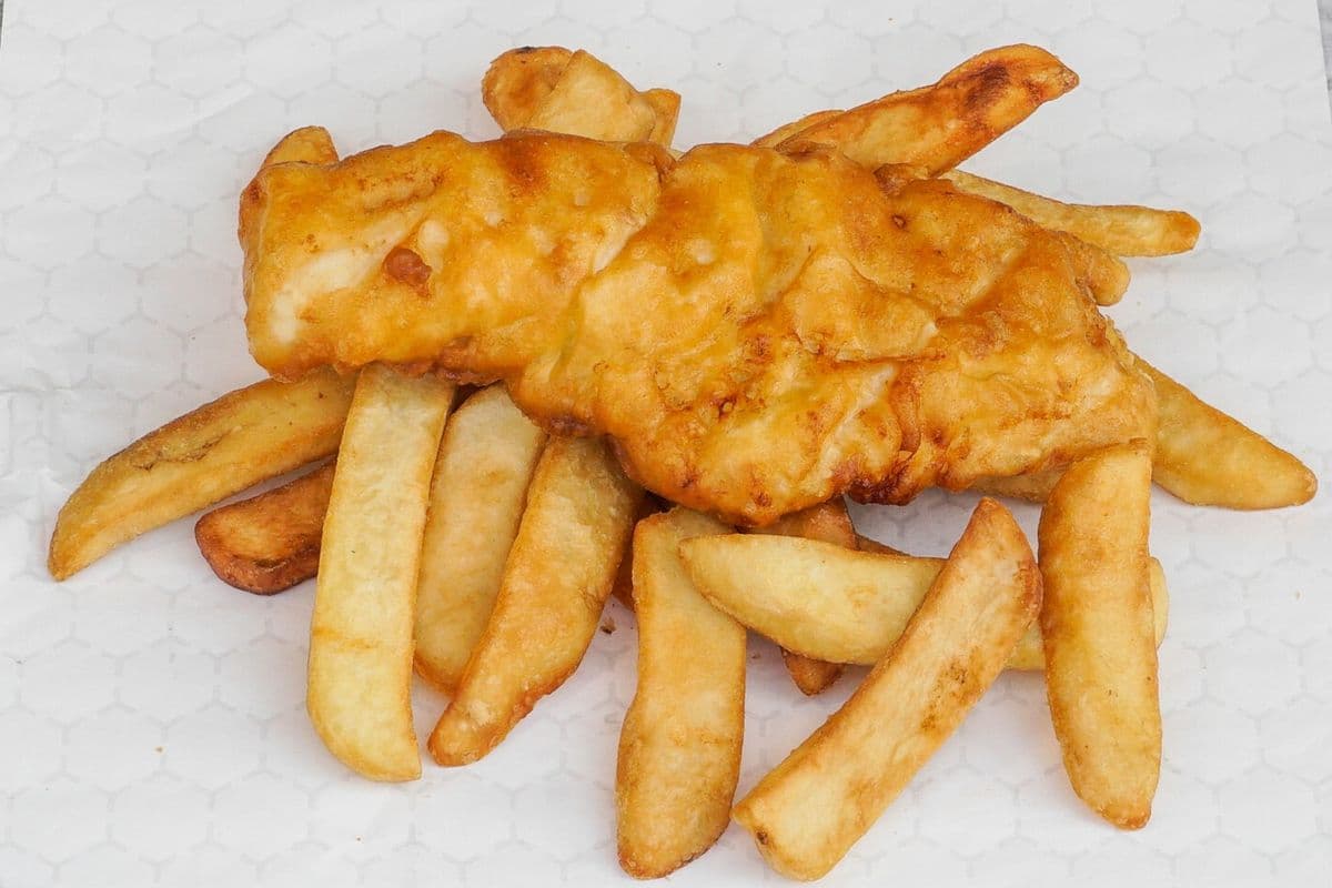 Haddock with Chips