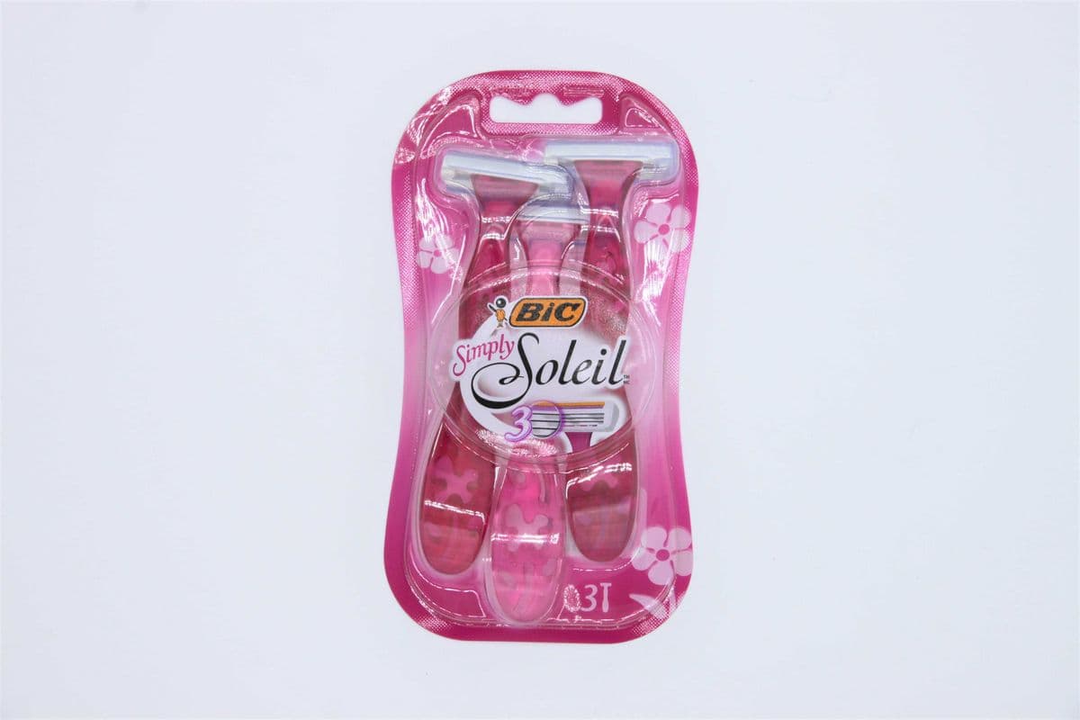 BIC Simply Soleil Women's Disposable Razor, 3 Count