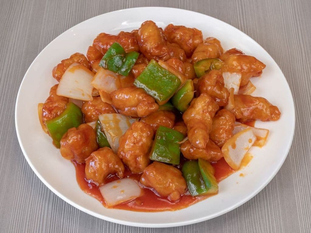 131. Tangy Pineapple Chicken(white meat)