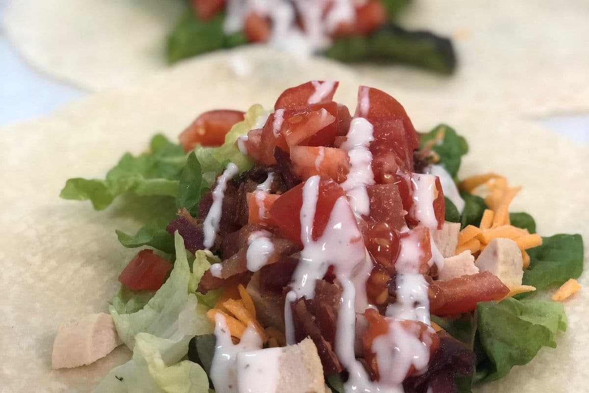 Chicken Bacon Ranch Wrap