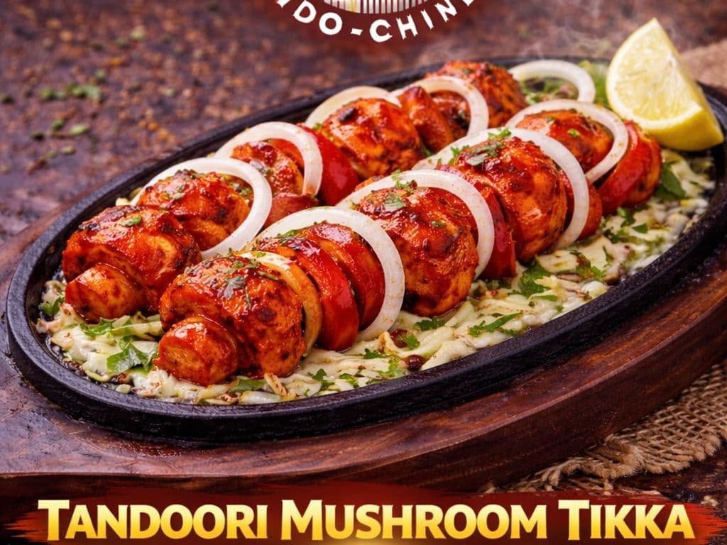 Tandoori Mushroom Tikka