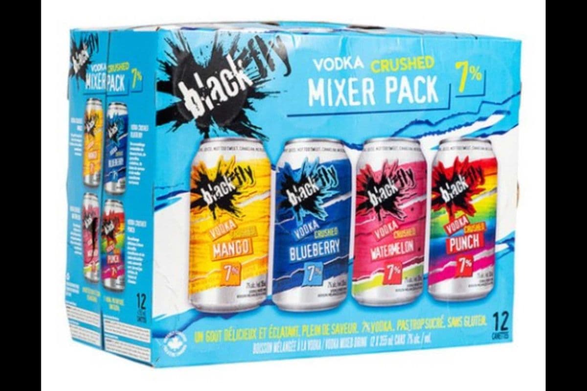 BLACK FLY CRUSHED MIXER PACK 2.0 (12 x 355 ml)