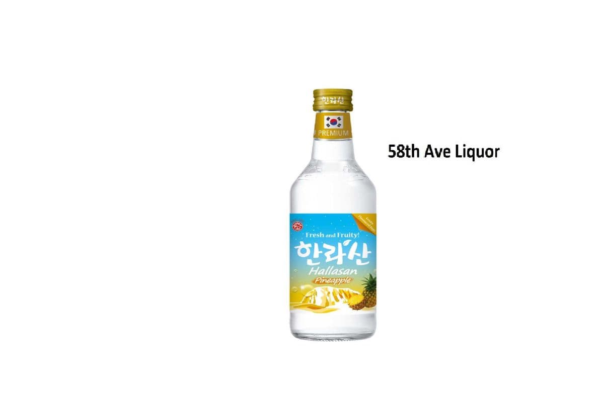 HALLASAN SOJU - PINEAPPLE (1 x 375ML)