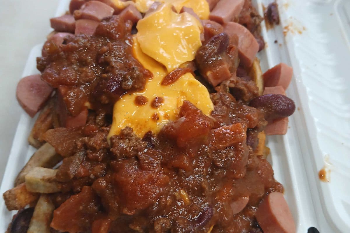 Cheesey HotDog Poutine
