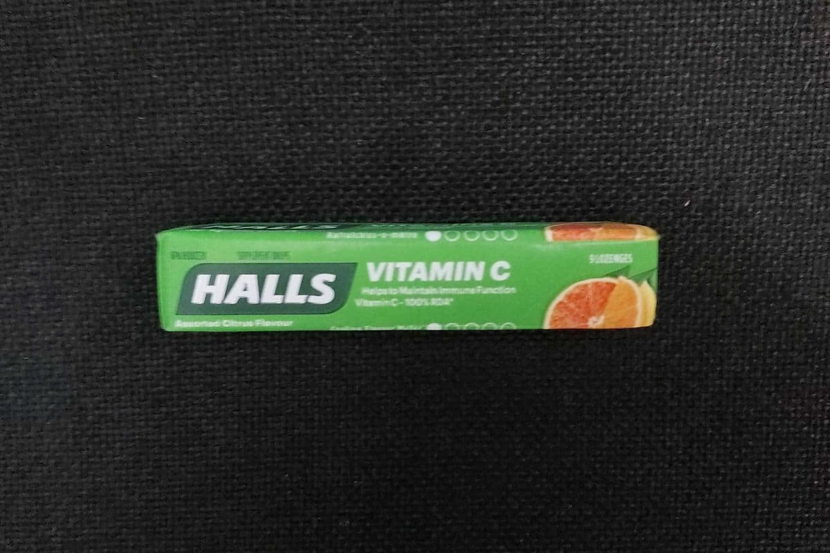 HALLS vitamine c saveur agrumes assortis / assorted citrus
