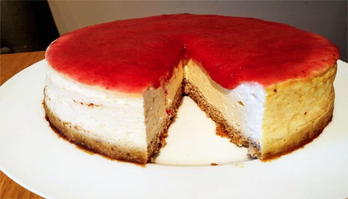 Strawberry New York Cheesecake(V)(GF)