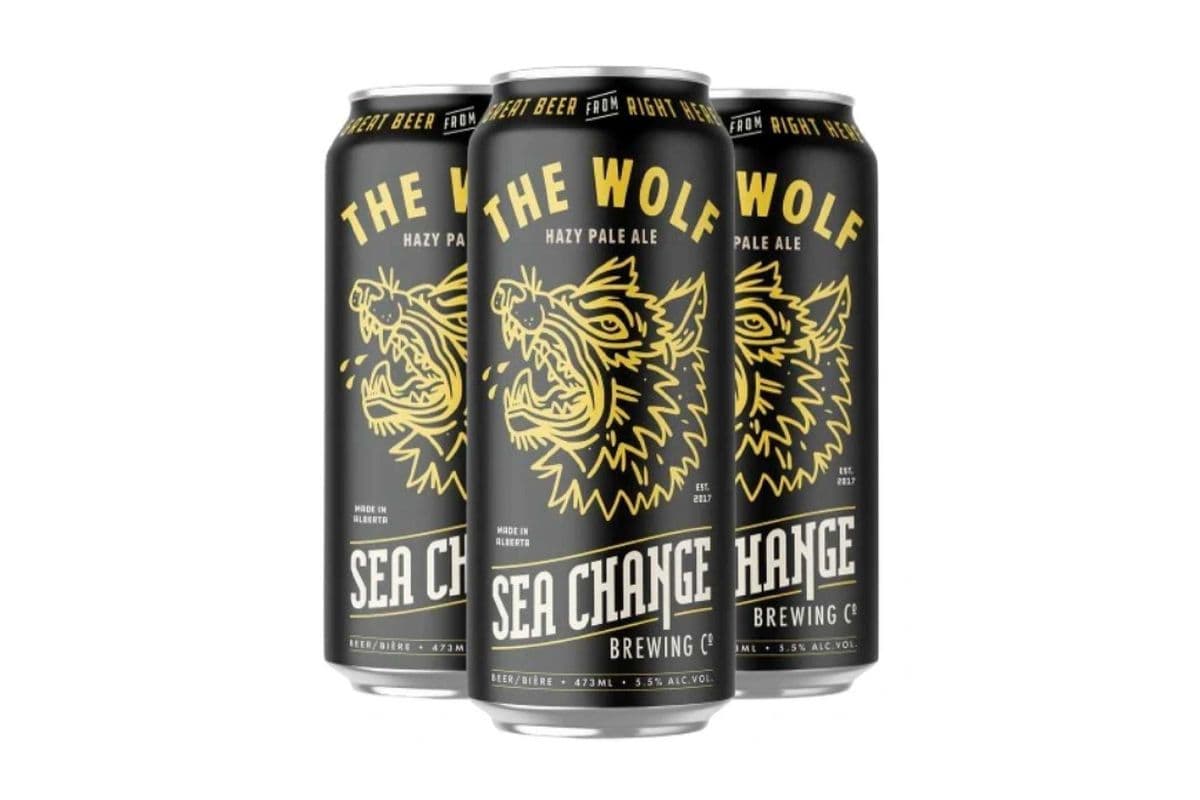 Sea Change the Wolf Hazy Pale Ale (4 x 473 ml)
