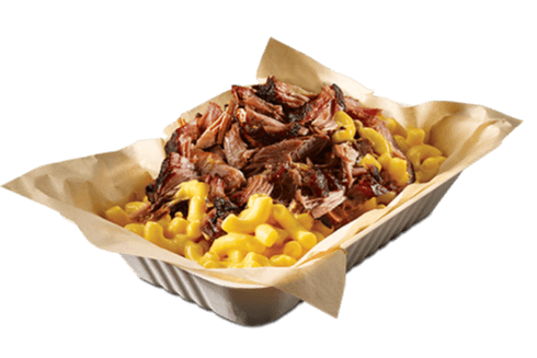 Pulled Pork Mac Stack