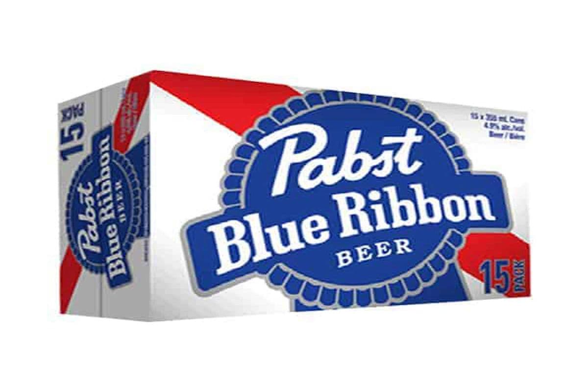 Pabst Blue Ribbon 15 Cans (15 x 355ml)