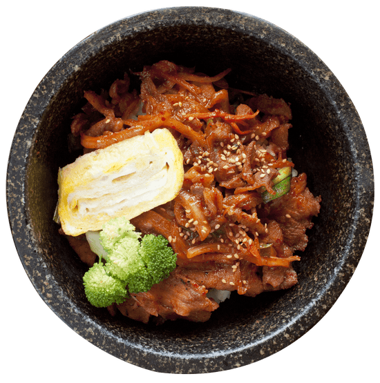 Spicy Soft Pork (Jae-Yook) Dupbap