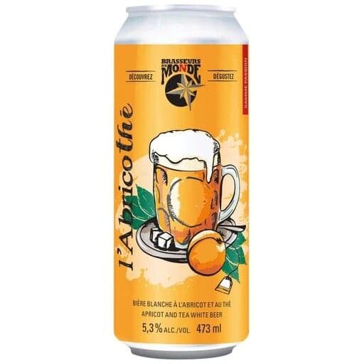 Brasseur du Monde - l'AbricoThé 473 mL (5.2%)
