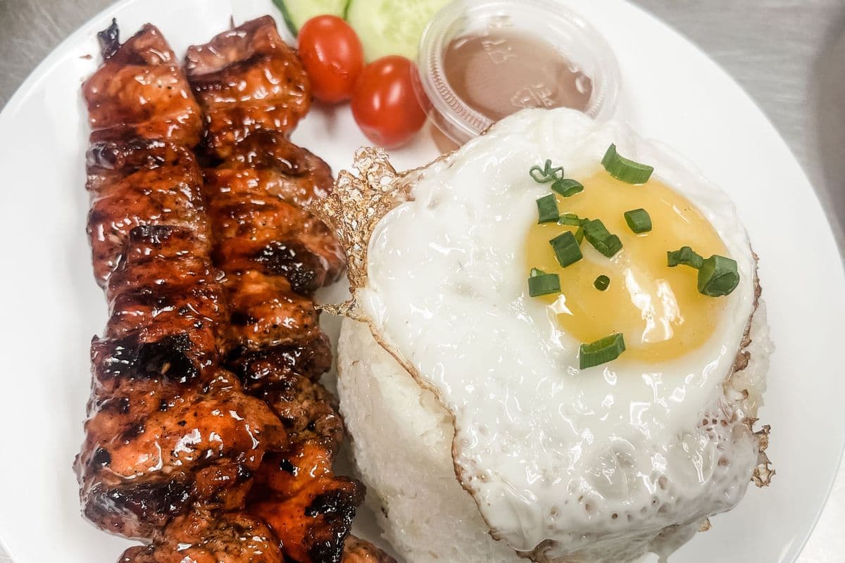 Grilled Pork BBQ-silog