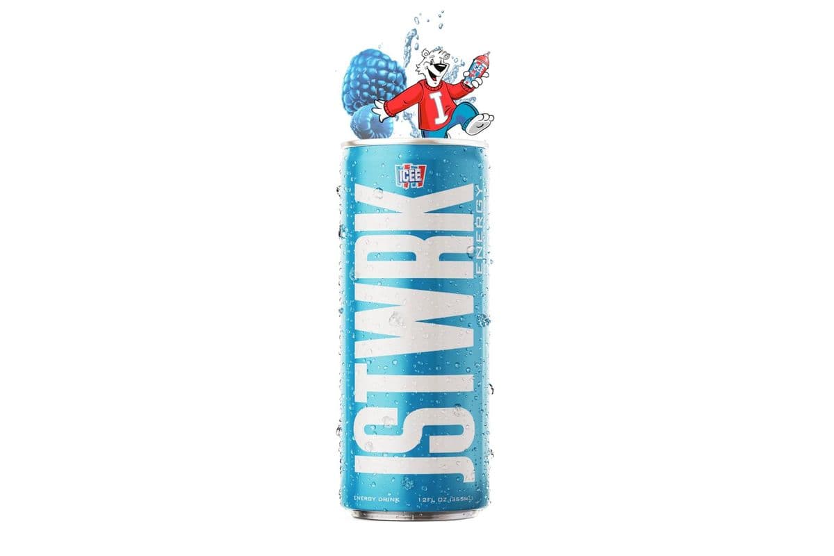 Axe and Sledge Jst Wrk Icee Blue Raspberry Energy Drink (355 ml)