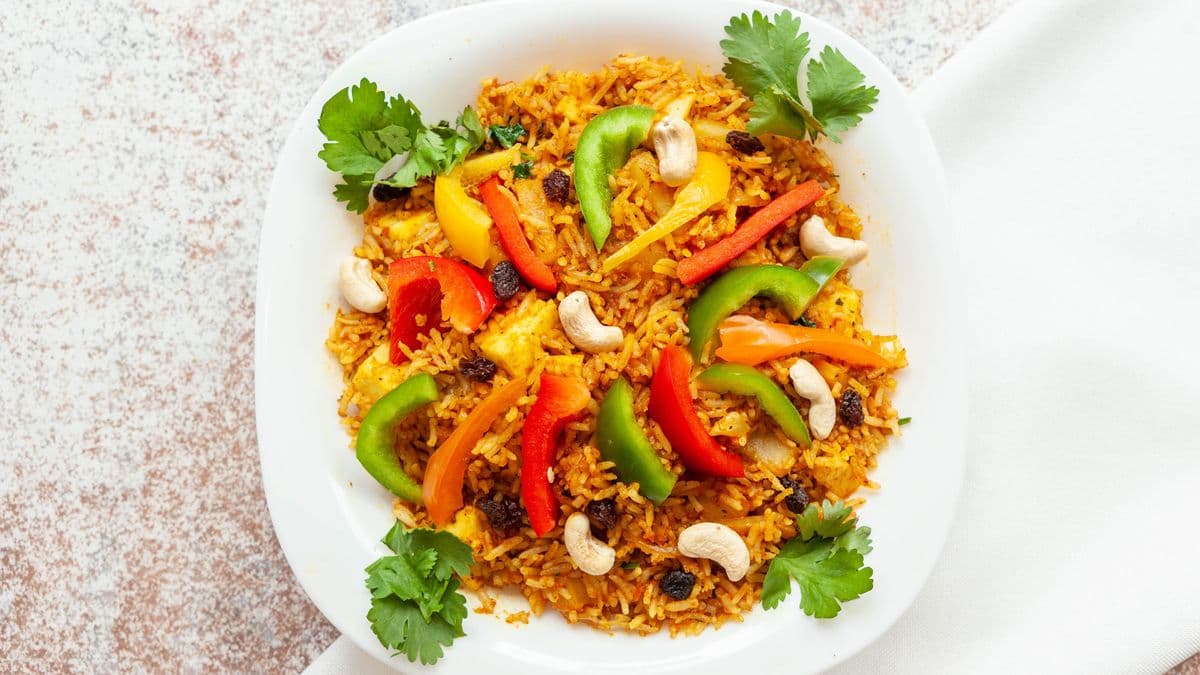 Paneer Biryani
