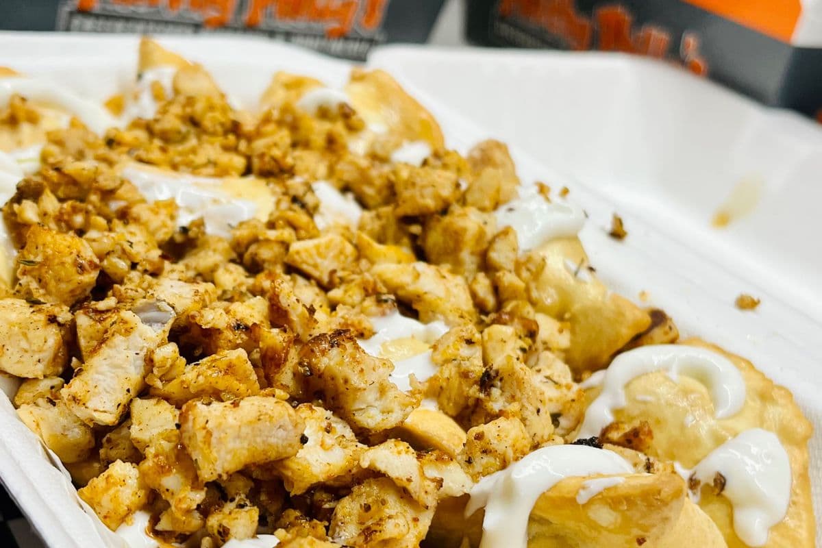 Grilled Chicken Pierogi